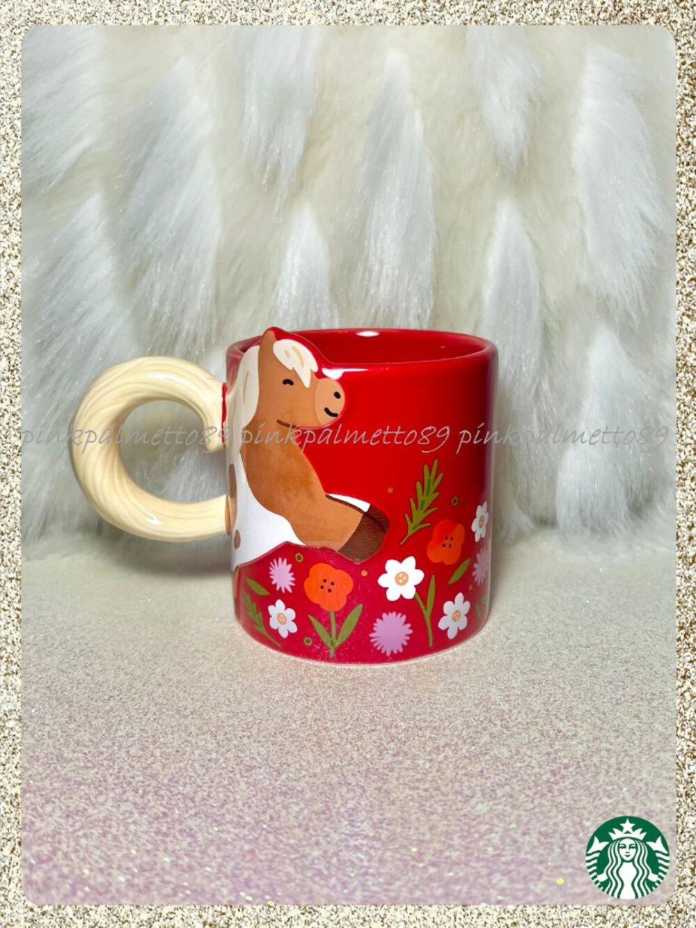 🐴🧧 NWT Starbucks 2026 Lunar New Year 'Year of the Horse 12oz Ceramic Mug
